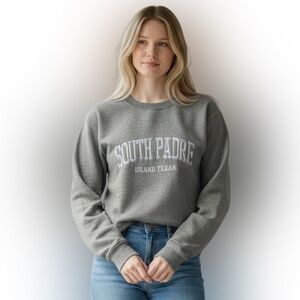 South Padre Gray Sweatshirt